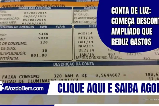 Conta de luz: começa desconto ampliado que reduz gastos
