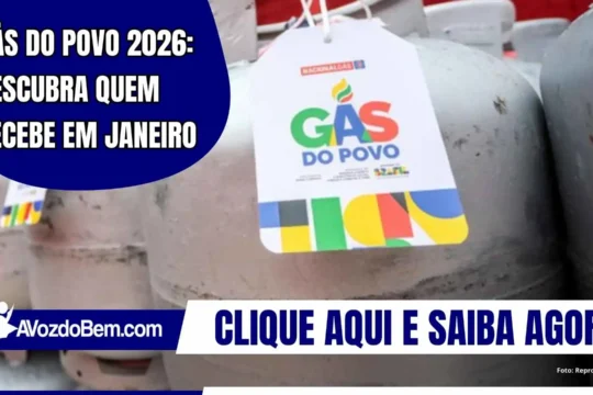 Gás do Povo 2026: descubra quem recebe em janeiro