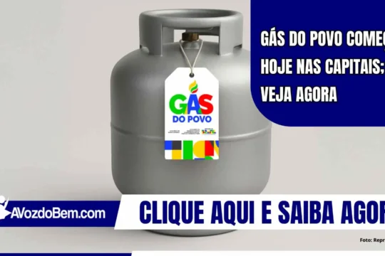 Gás do Povo começa HOJE nas capitais; veja agora