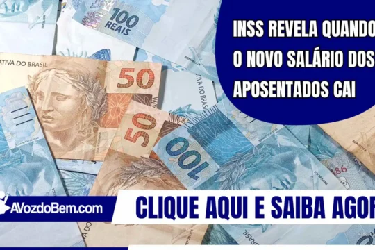 INSS revela quando o novo salário dos aposentados cai