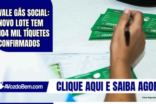 Vale Gás Social: Novo lote tem 104 mil tíquetes confirmados