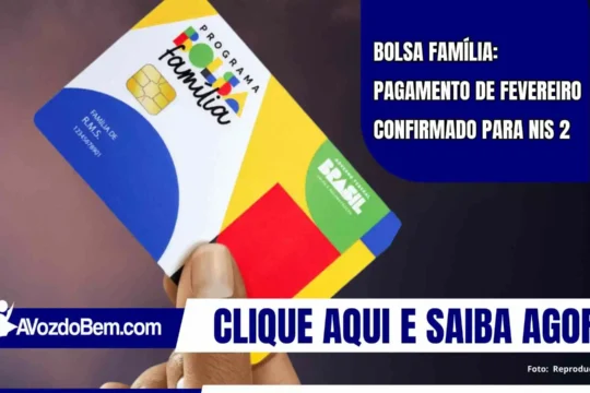 Bolsa Família: Pagamento de fevereiro confirmado para NIS 2
