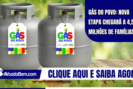 Gás do Povo: nova etapa chegará a 4,5 milhões de famílias