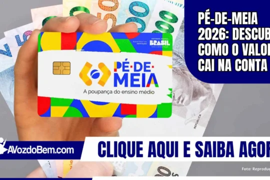 Pé-de-Meia 2026: Descubra como o valor cai na conta