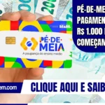 Pé-de-Meia: Pagamentos de R$ 1.000 e R$ 200 começam