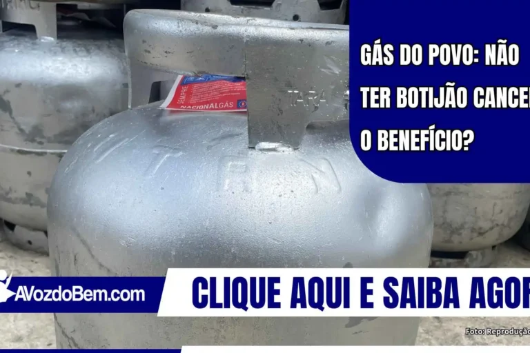 Gás do Povo: não ter botijão cancela o benefício?
