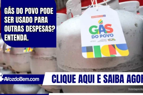 Gás do Povo pode ser usado para outras despesas? Entenda.