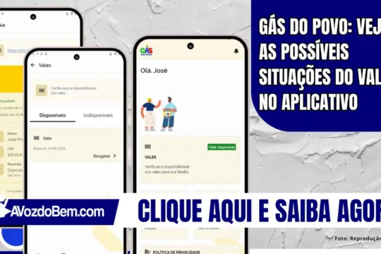 Gás do Povo: veja as possíveis situações do vale no aplicativo