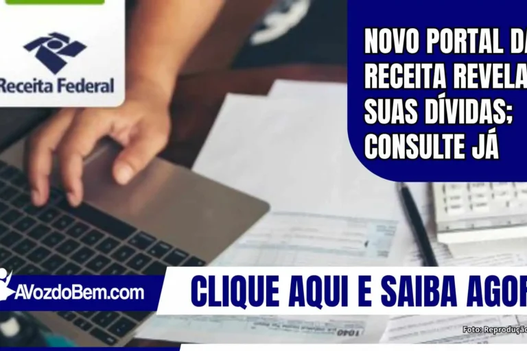 Novo portal da Receita revela suas dívidas; consulte já