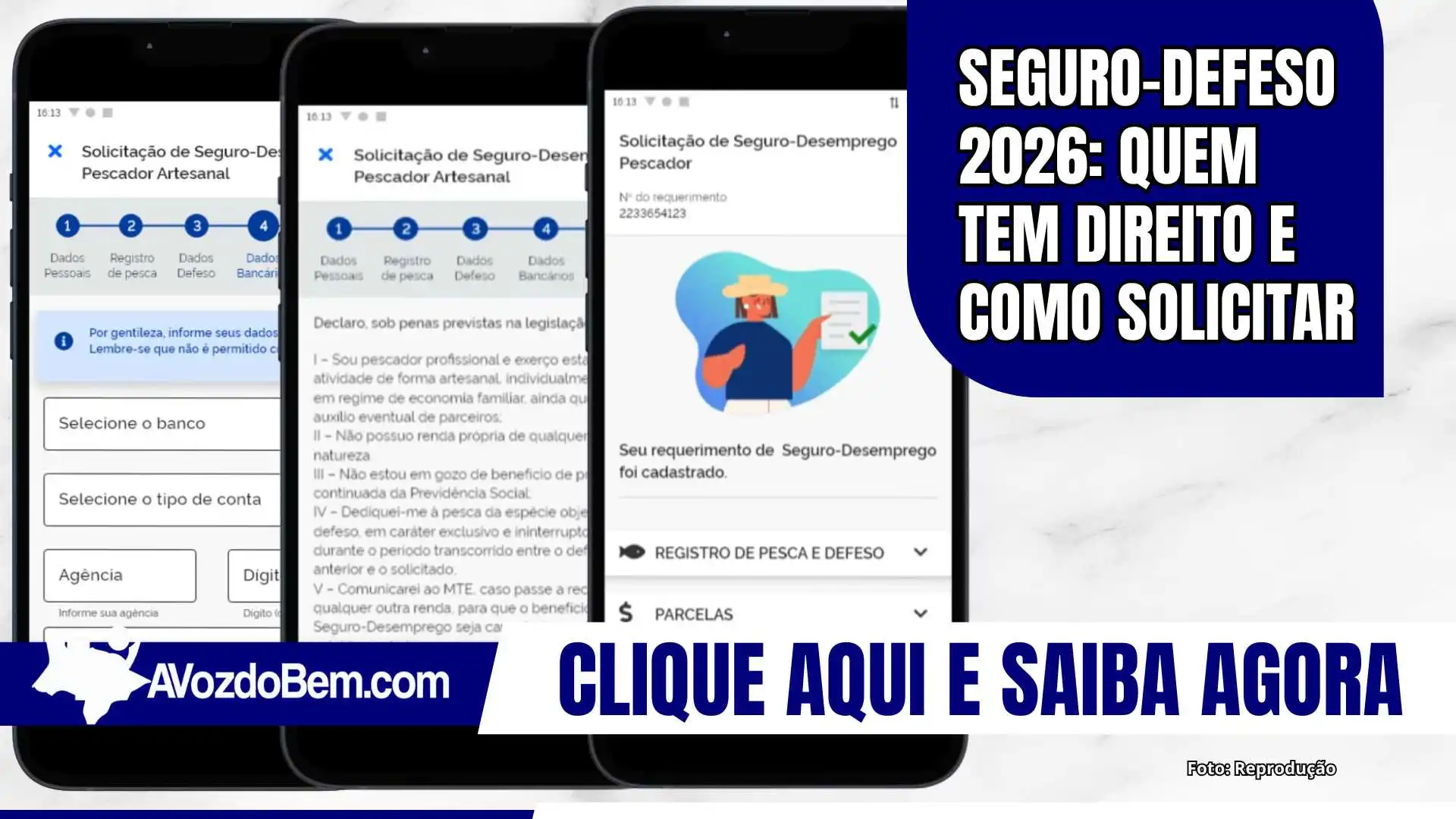 Seguro-Defeso 2026: quem tem direito e como solicitar